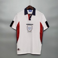 98 ENG Home Retro Soccer Jersey Football english jersey Classic Football Jersey Vintage Shirt