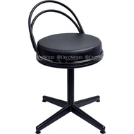 Modern Low Bar Stool 360 Degree Swivel / Front Desk / Office Chair W520MM X D520MM X H670MM