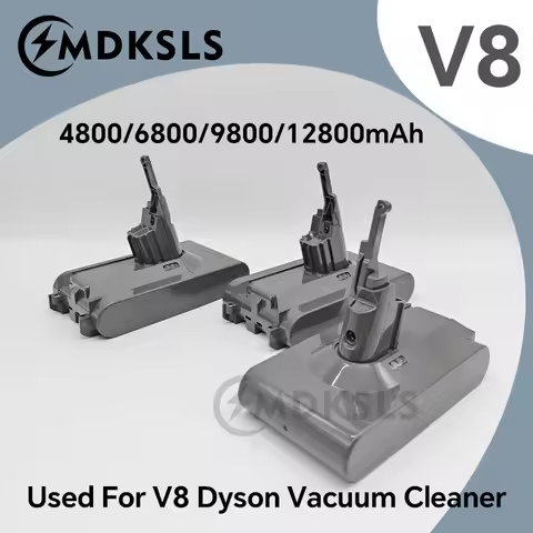 2026 New For Dyson V8 21.6V 12800mAh Replacement Battery for Dyson V8 Absolute Cord-Free Vacuum Hand