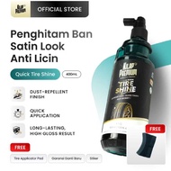 Premium Shine - Quick Tire Shine | Car Motorcycle Tire Polish, Care, Anti-Slip Tire Cleaner