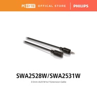 Philips 3.5mm AUX M to F Extension Cable (1.5m | 5m) PCByte