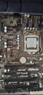ASRock H77 Pro4-M + I5 2400 + Kingston DDR3 Ram 1600 8gb x 2