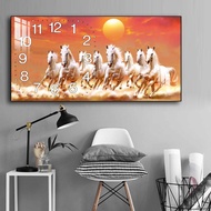 Đồng Hồ tranh Pha lê PVP đồng hồ KT 30*60 40*80 ĐỒNG HỒ PHA LÊ ĐÔNG HỒ TREO TƯỜNG MÃ ĐÁO