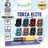 Recaro Toria Elite I-Size Isofix Baby Car Seat  UN R129/03 (15m~12years) 76-150cm **Free Recaro Cross Body Sling Bag**