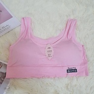 Áo bra nữ kiểu thể thao dành cho học sinh cấp 1 cấp 2 cấp  3 chất cotton trơn mềm mại thoáng mát có 
