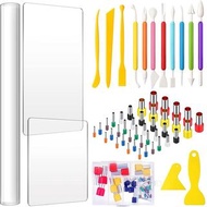 A49K-Cutter Set, Polymer Clay Roller, For Clay DIY Production The Clay Model Set Can Be Used At Home