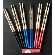 ✺▦∈Vic Firth American Classic Drumstick Rubberized Handle Black Blue Red 5a 7a