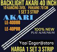 BACKLIGHT TV LCD LED AKARI 40 INCH LE 40D88 LE 40P88 BACKLIGHT TV 40 INCH