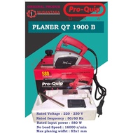 MESIN Electric planer proquip qt 1900 b, pro quip wood planer machine, pro quip planer machine, sugu