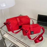 small sling bag woman sling bag woman Sports Fitness Bag Waterproof Toast Bag Large Capacity Casual Red Oxford Crossbody Duffle Bag Travel Bag