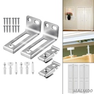 [Haluoo] Bifold Door Hardware Replacement Stainless Steel Bifold Door Repair
