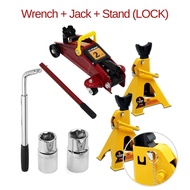 2 Ton Hydraulic Floor Jack For Auto Repair Tools Car Kereta 千斤顶 / 换轮胎 (RANDOM COLOUR)