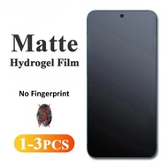 1-3PCS No Fingerprint Matte Hydrogel Film For Huawei Mate 30 30E 20 10 9 X Lite Pro RS Porsche 5G Sc