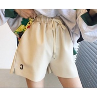 WOMEN'S LEATHER SHORTS CREAM LEATHER SHORTS LEATHER PANTS PR3L0V3D
