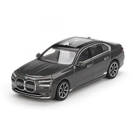Mini GT MGT00818 818 1/64 BMW i7 xDrive60 Dravit Grey RHD Diecast Scae Model Car