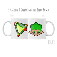 Mug Splatoon 2 Green Inkling Splat Bomb Icon