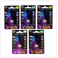 V-GeN Memory Card SD Class 10 Turbo Series 8GB - 256GB, Reading Speed Up to 100MB/s