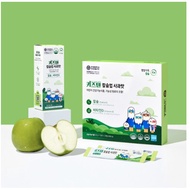 KidsTen Calcium Up Vitamin D Apple-Flavored Children's Nutrition Jelly, 30P, 600g, 1 Box