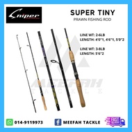 SNIPER Super Tiny Prawn Fishing Rod Prawn Fishing Rod Pancing Udang