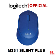 Chuột không dây Yên lặng Logitech M331 Silent Plus - Kết nối cổng USB - Bảo hành 12 tháng