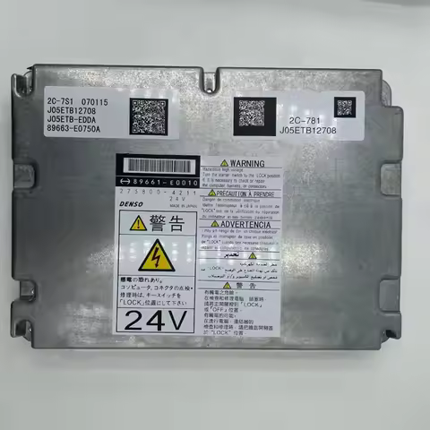 VH89661E0010 YN22E00263S001 YN02P00040F1 89661-E0010 89663-E0750A ECU Control Unit for Kobelco Excav