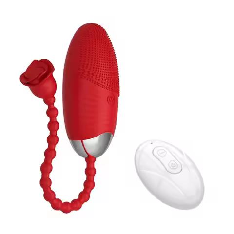 Creative Rose Tail Vibrator Wireless Remote Control Vaginal Anal Vibrating Love Egg G Spot Clitor St