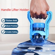 Folding Handle/ Lifter Holder For Round 5 Gallon Water Container Lifter Holder Plastic Blue Handle