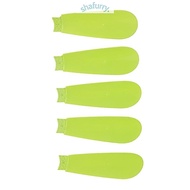 SHFY 5PCS Replacement Fan Leaves For ZOLEE 420Mm 16 5Inch Ceiling Fan ABS Plastic In Green 18Cm Leng