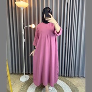 Dress Midi Dress Gamis Wanita Muslimah