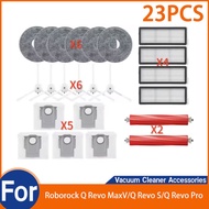 For Roborock Q Revo MaxV / Q Revo S / Q Revo Pro Robot aspirador Accessories （Parts Pack 23PCS)