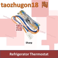 Sharp Defrost Thermostat Fridge Refrigerator Sensor Thermal Fuse Peti Sejuk Round