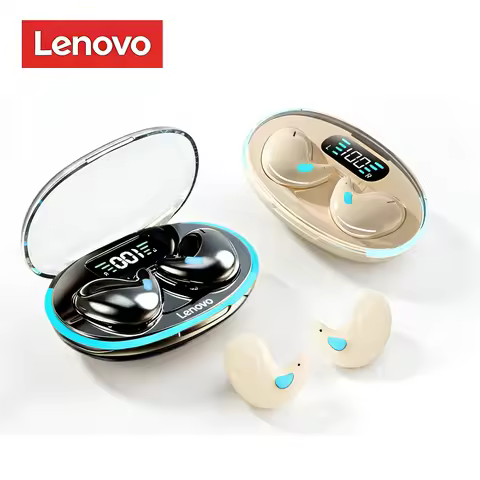 Lenovo Wireless Sleep Earphone Noise Reduction Invisible Earphone Sleeping Headset Bluetooth Sport H