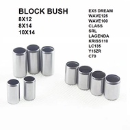 1PCS BLOCK BUSH EX5 DREAM WAVE100 WAVE125 LC135 KRISS110 Y15ZR C70 LAGENDA BLOCK CENTRAL BUSH CRANKC