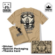 KATUN ERROR404 Timeless Voyage Coksu Kaos Tshirt Distro Combed Cotton 20s Short Sleeve Men Women