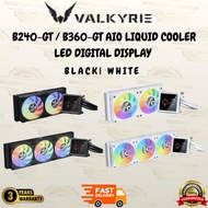 [Valkyrie B240-GT / B360-GT] 3.95" LCD Display Cpu AIO Cooler 3.9" Black/White
