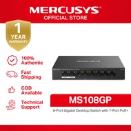 Mercusys MS108GP 8-Port Gigabit Desktop Switch with PoE+