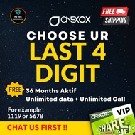 ONEXOX Prepaid Pick Ur Last 4 Digit VIP Number, Free 36 Months Validity + Unlimited Data + Unlimited