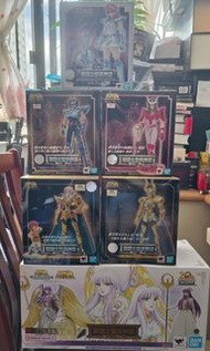 全新共六盒 Bandai 聖鬥士星矢 聖衣神話 EX 子馬座 翔子 鳳凰星座 一輝 仙女星座 瞬 牡羊座 白羊座 穆 貴鬼 山羊座 修羅 雅典娜 城戶沙織 Revival