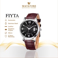 [Original] Fiyta Leather Automatic Men Watch DGA0008.WBR