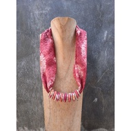 Palembang Jumputan Necklace Batik Necklace Ethnic Necklace Handmade Waroeng Ethnic Batikku Necklace