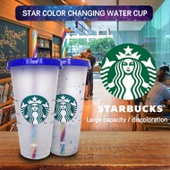 YOOGOO Tumbler Starbucks Confetti Cup | Botol Minum Starbucks Transparent  Cold Water Cup Reusable C