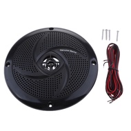 Black Waterproof Speaker Sound System For Boat Marine Car Rv