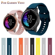 Silicone Watchband Strap for Garmin Venu SQ Venu 2/GarminMove 3 Luxe Style/Vivoactive 3 Vivoactive 4 Band Smart Watch Bracelet Sport Wristband Correa