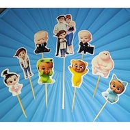 Baby boss topper cake decoration