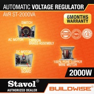 Stavol ST-2000VA AVR Power Supply 2000 Watts / 2000W Automatic Voltage Regulator 「BUILDWISE」