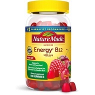 B12 1000 mcg, Metabolisme, 150 Gummies, 75 Hari