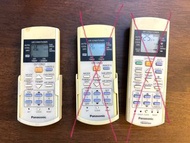 Panasonic 分體冷氣機搖控remote