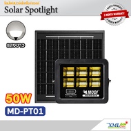 ไฟสปอตไลท์โซล่าเซลล์ 50 W รุ่น MD-PT01