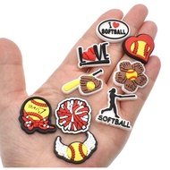 Seller Sports Charms Accessories Volleyball Shoe Charms Softball Charms