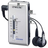 Sony/索尼 srf-s84 袖珍式收音機 FM/AM兩波段調頻收音機